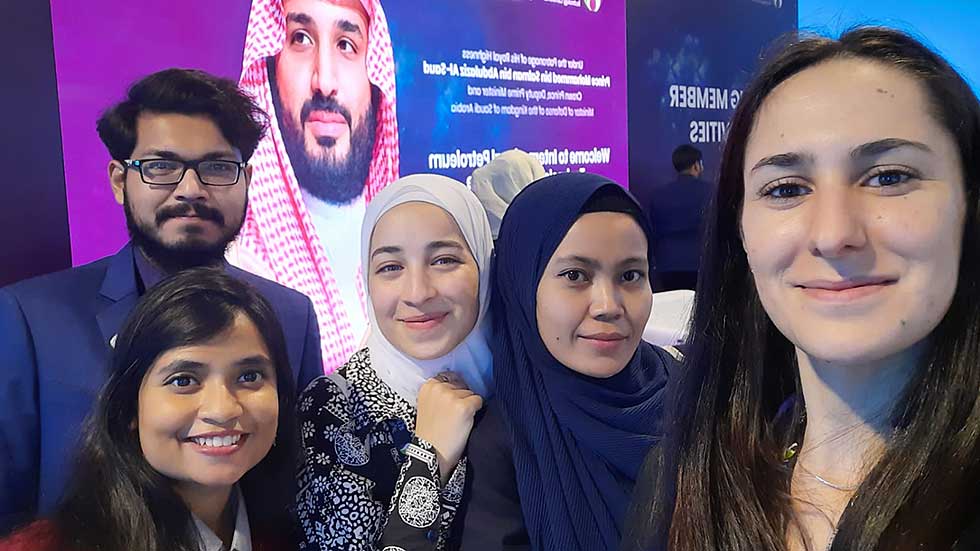 Estudiante Becada Para Participar En La International Petroleum Technology Conference En Arabia Saudita
